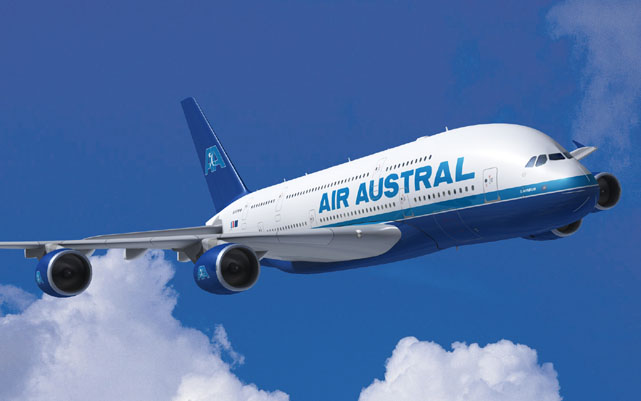 L'A380 Air Austral restera à l'état d'image de synthèse.