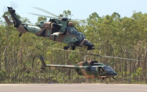 The Kiowa completed service with the 1st Aviation Regiment in Darwin on October 27, replaced by the ARH Tiger.