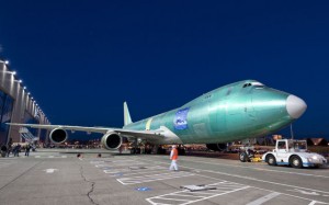 First 747-8 LN/1420 Roll Out