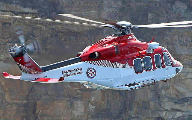 The AW139 will be standard across all NSW's aeromedical helicopter fleet under the new contract. (Paul Sadler)
