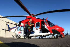 Australian Helicopters will operate new AW139s, similar to this EMQ machine, on a new 10-year contract with Ambulance Victoria. (Paul Sadler)
