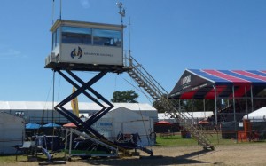 The Clipsall 500 temporary tower.