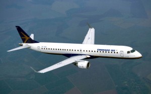 Embraer delivered 21 airliners in the first quarter of 2010. (Embraer)