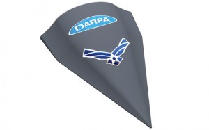 A DARPA image of the HTV-2.