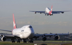     Qantas's international marketshare fell to 19.4 per cent in March. (Seth Jaworski)