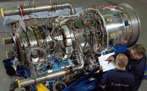 RR's E3E two shaft test engine. (Rolls-Royce)
