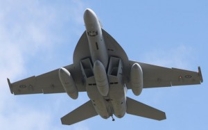 The RAAF is reviewing how Super Hornets will use the Evans Head range. (Andrew McLaughlin)