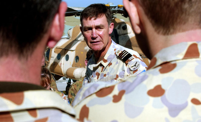 A 2006 file image of Sir Angus Houston when he was Chief of the Defence Force. (Defence)