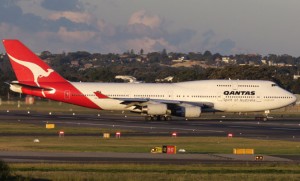 A file image of a Qantas 747-400. (Seth Jaworski)