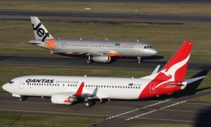 Qantas is putting the brakes on domestic capacity growth. (Seth Jaworski)