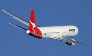 A file image of a Qantas 767. (Seth Jaworski)