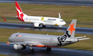 Qantas mainline and Jetstar have both posted profitable results. (Seth Jaworski)