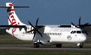 A Virgin Australia ATR 72 at Brisbane. (Rob Finlayson)