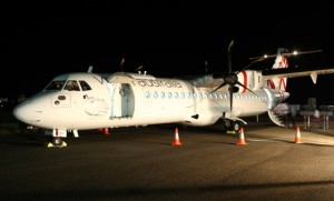 Virgin began operating the ATR 72-600 in 2012; the aircraft is pictured here at Maroochydore. (Seth Jaworski)