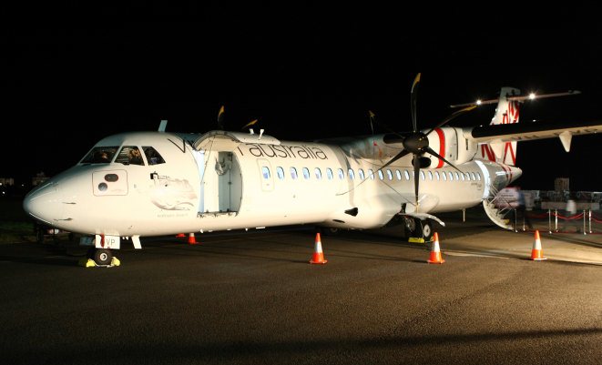File image of a Virgin ATR 72-600. (Seth Jaworski)