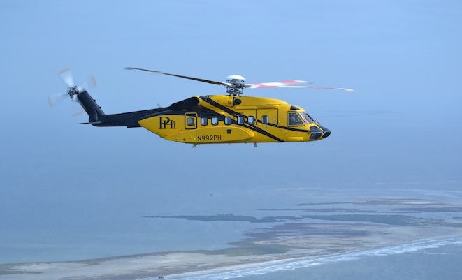 The new 'Rig Approach' system on the S-92 will greatly aid IFR approaches to offshore platforms. (Sikorsky)