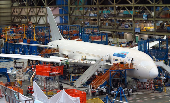 First Jetstar 787 in final assembly – Australian Aviation