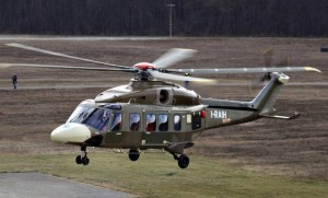 The first production AW189 takes flight. (AgustaWestland)