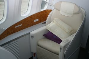 China Southern's 787s are uniquely configured with first class. (MIke Millett)