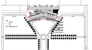 The terminal will be progressively built. (Wagners)