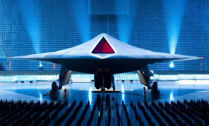 Taranis at its launch by BAE. (BAE Systems)