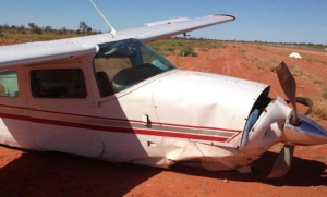 Cessna 210 in a collision with terrain accident during 2012 in the Northern Territory. (ATSB)
