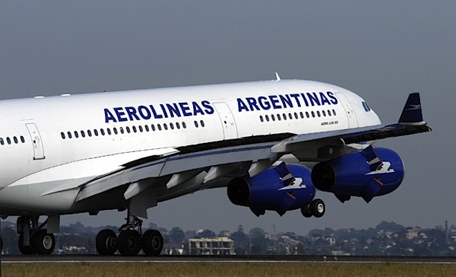 Aerolineas will withdraw from Sydney in April. (Rob Finlayson)