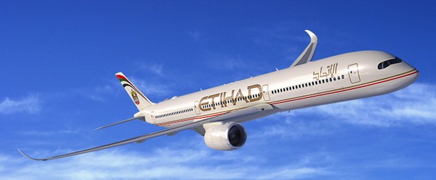 A350-1000 in Etihad colours.