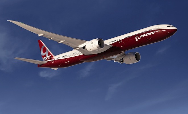 Boeing has signed an agreement with 5 Japanese companies to build 21 per cent of the next generation 777X range. (Boeing)