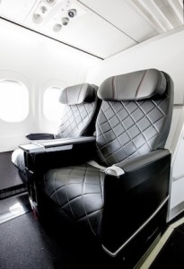 The 717 business class.