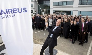 Tom Enders launches the Airbus Group branding. 