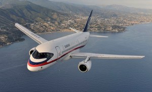Sukhoi plans to stretch the SSJ100 to 115 and 130 seat configurations. (Sukhoi)