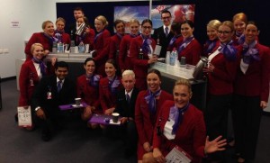 The first Adelaide sourced and trained crew for Virgin Australia. 