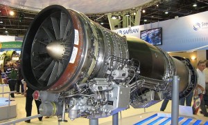 A Snecma M88 engine which powers the Dassault Rafale fighter. (Wikipedia commons)