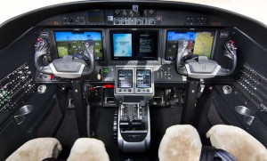 The CJ3+ will feature the Garmin G3000 avionics suite. (Cessna)