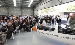 The opening of the new AAFC National Aviation Centre at Bathurst. (Defence)