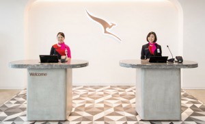 Qantas's new Hong Kong Lounge is based on the new Singapore Lounge.