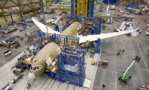 Boeing Aerostructures Australia builds composite components for the 787 and 777 lines. (Boeing)