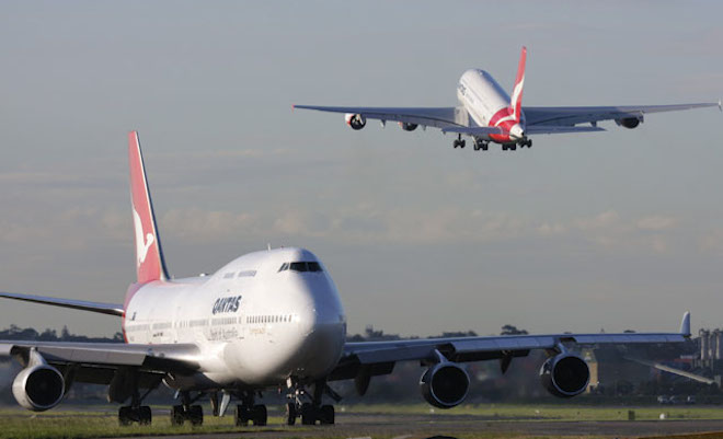 Qantas's international marketshare continue to fall. (Seth Jaworski)