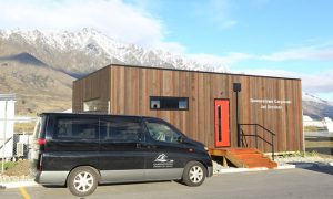 Queenstown's interim jet charter terminal will operate for three years until a more permanent solution is developed. (QAC)