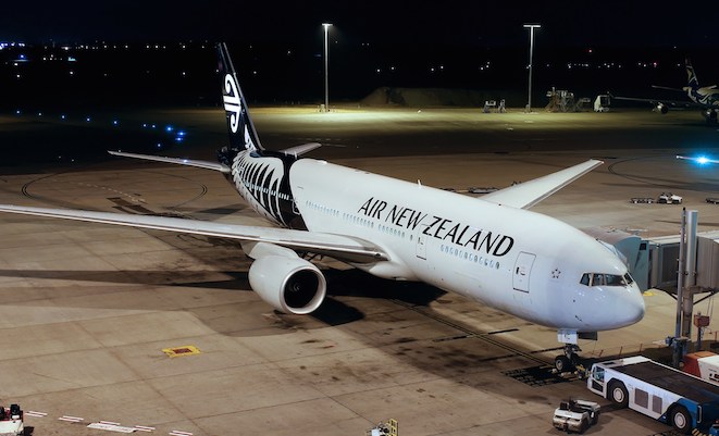 Air New Zealand 777-200ER ZK-OKC. (Darren Koch)