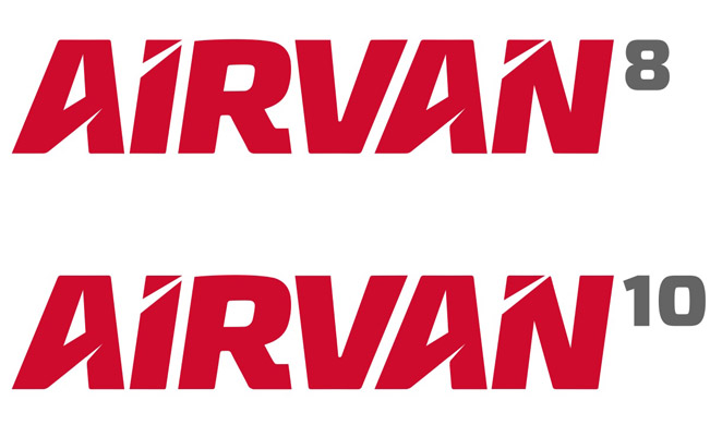 The new Airvan logos.