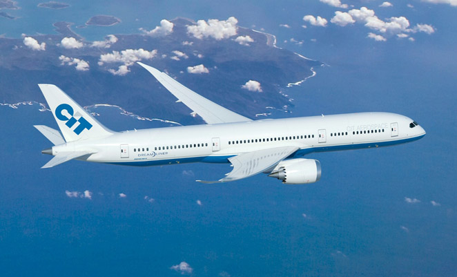 Lessor CIT has ordered 10 787-9s. (Boeing)
