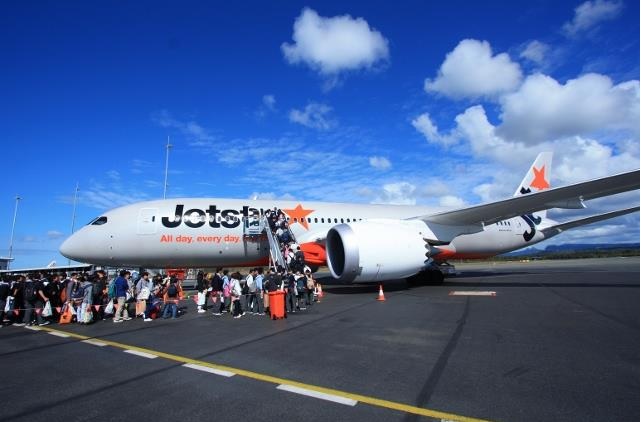 Jetstar has placed the 787-8 on its Gold Coast-Tokyo service. (Gold Coast Airport)