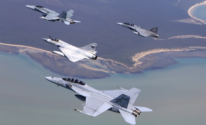 Super Hornet, Mirage, Hornet and Gripen. (Defence)