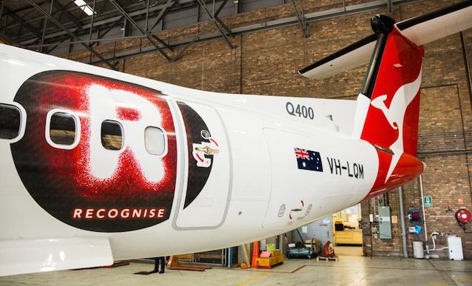 The RECOGNISE Q400. (Qantas)