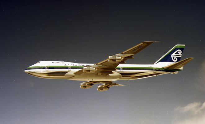 An Air NZ 747 in older livery. (Air New Zealand)