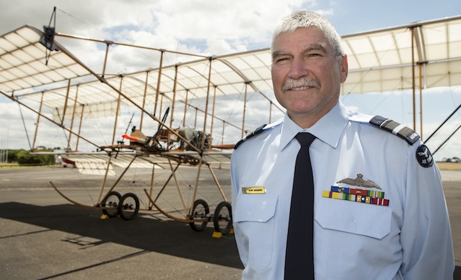 Retired Air Vice-Marshal Mark Skidmore is the new CASA DAS. (Defence)