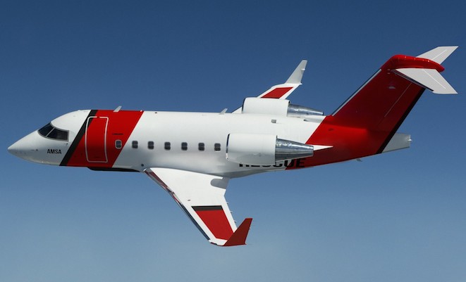 Cobham will operate three Challenger 604s for the AMSA SAR contract.