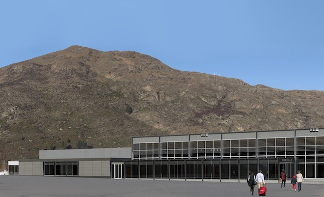 An artist's impression of the new Queenstown terminal. (Queenstown Airport)